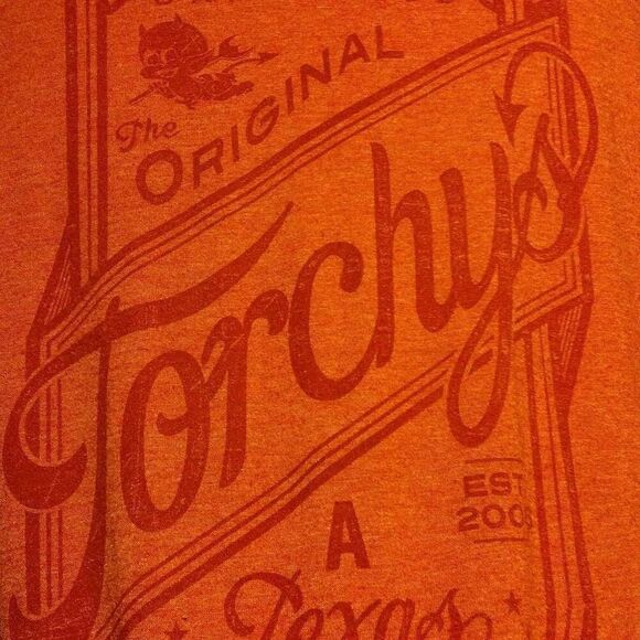 Torchy's Tshirt Men's Short Sleeve Medium Tee - Picture 1 of 7